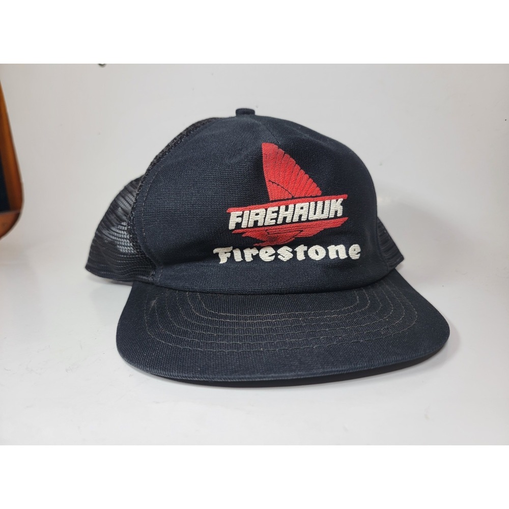Vintage‎ Snapback Hat Nascar Racing Firestone Firehawk